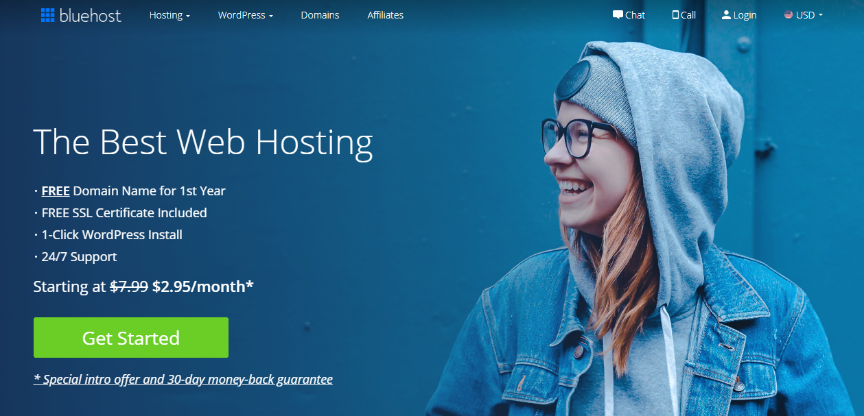 BlueHost Review : The Best Hosting for WordPress Sites