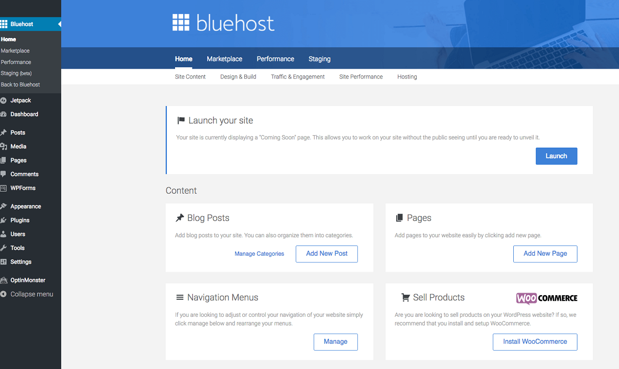 BlueHost Review : The Best Hosting for WordPress Sites
