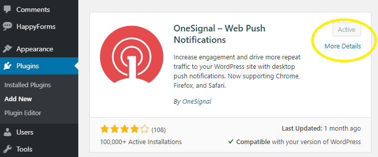 OneSignal web push notification plugin review and setup guide