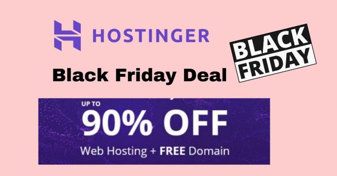Hostinger Black Friday Deals